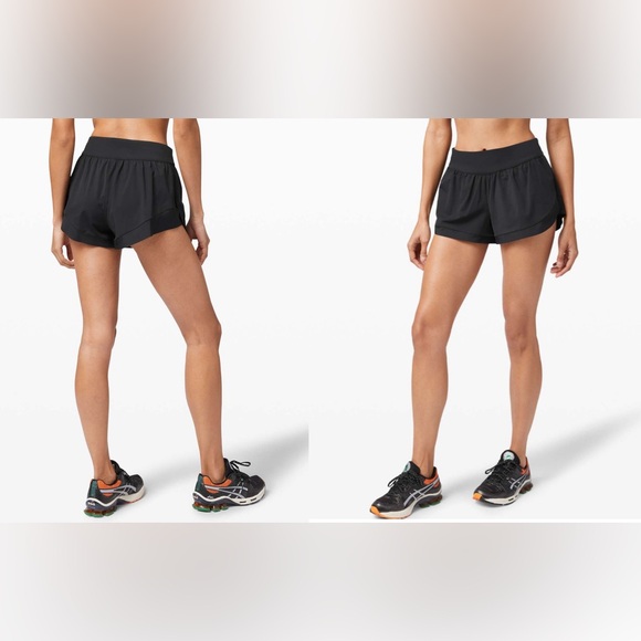 NWT Calm Tides Run High Rise Shorts 2.5” - Picture 2 of 4